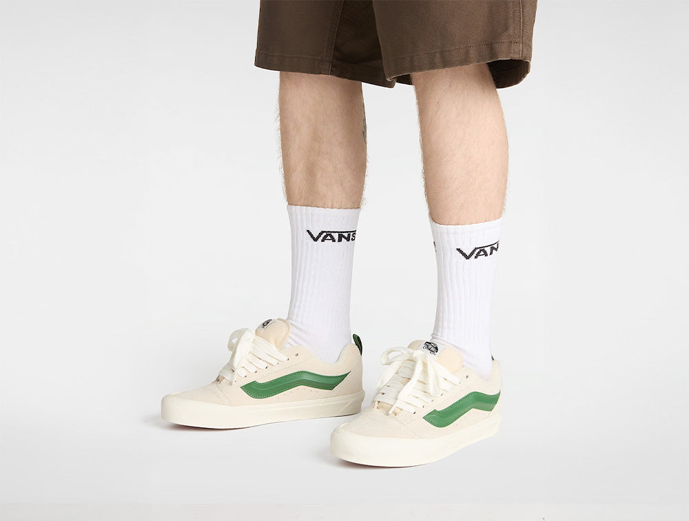 Zapatilla Vans Knu Skool Unisex Beige - Verde