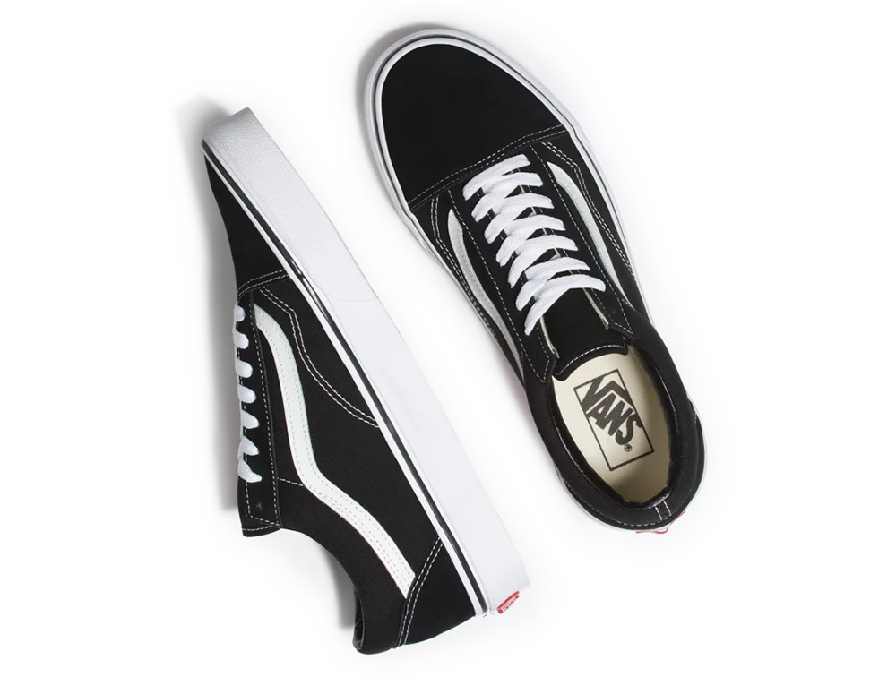 Zapatilla Vans Old Skool Junior Negro