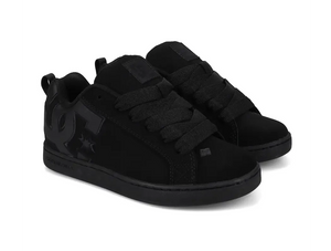 Zapatillas DC Court Graffik Mujer Mono Negro