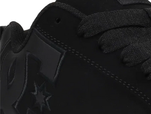 Zapatillas DC Court Graffik Mujer Mono Negro