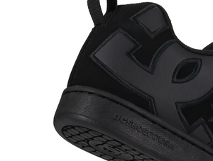 Zapatillas DC Court Graffik Mujer Mono Negro