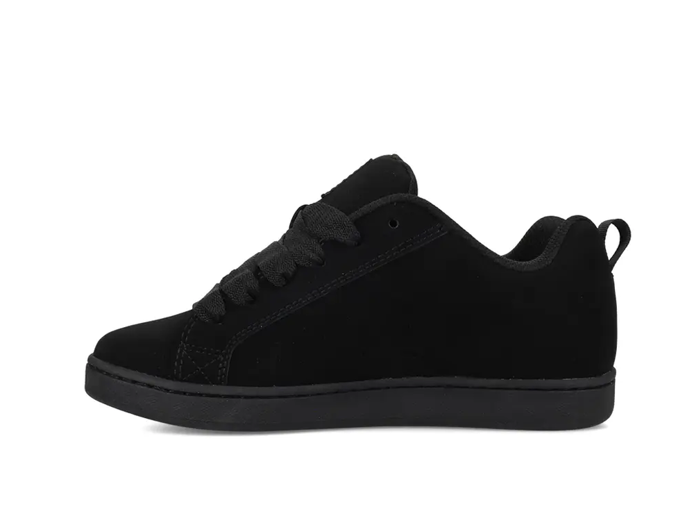 Zapatillas DC Court Graffik Mujer Mono Negro