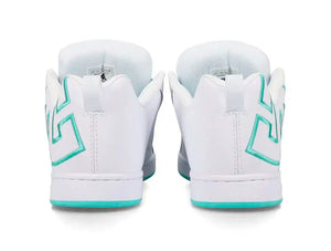 Zapatillas Dc Court Graffik Mujer Blanco