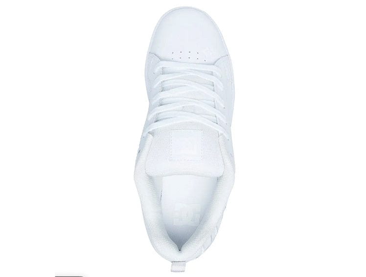 Zapatilla Dc Court Graffik Mujer Mono Blanco