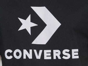 Polera Mc Converse Star Chevron Hombre Negro