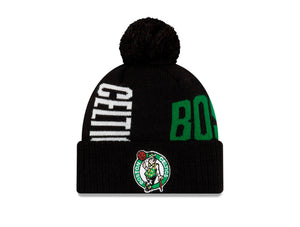 Beanie New Era Boston Celtics Unisex Negro