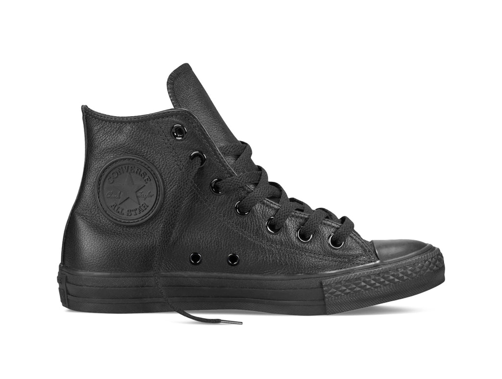 Zapatilla Converse Chuck Taylor Converse Cuerina Negra Tenis