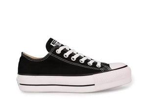 Zapatilla Converse Chuck Taylor Plataforma Mujer Negro