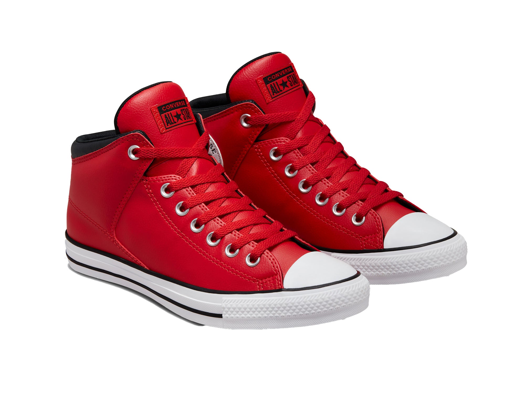 High Top Zapatillas Urbanas Zapatillas Converse Hombre Rojas