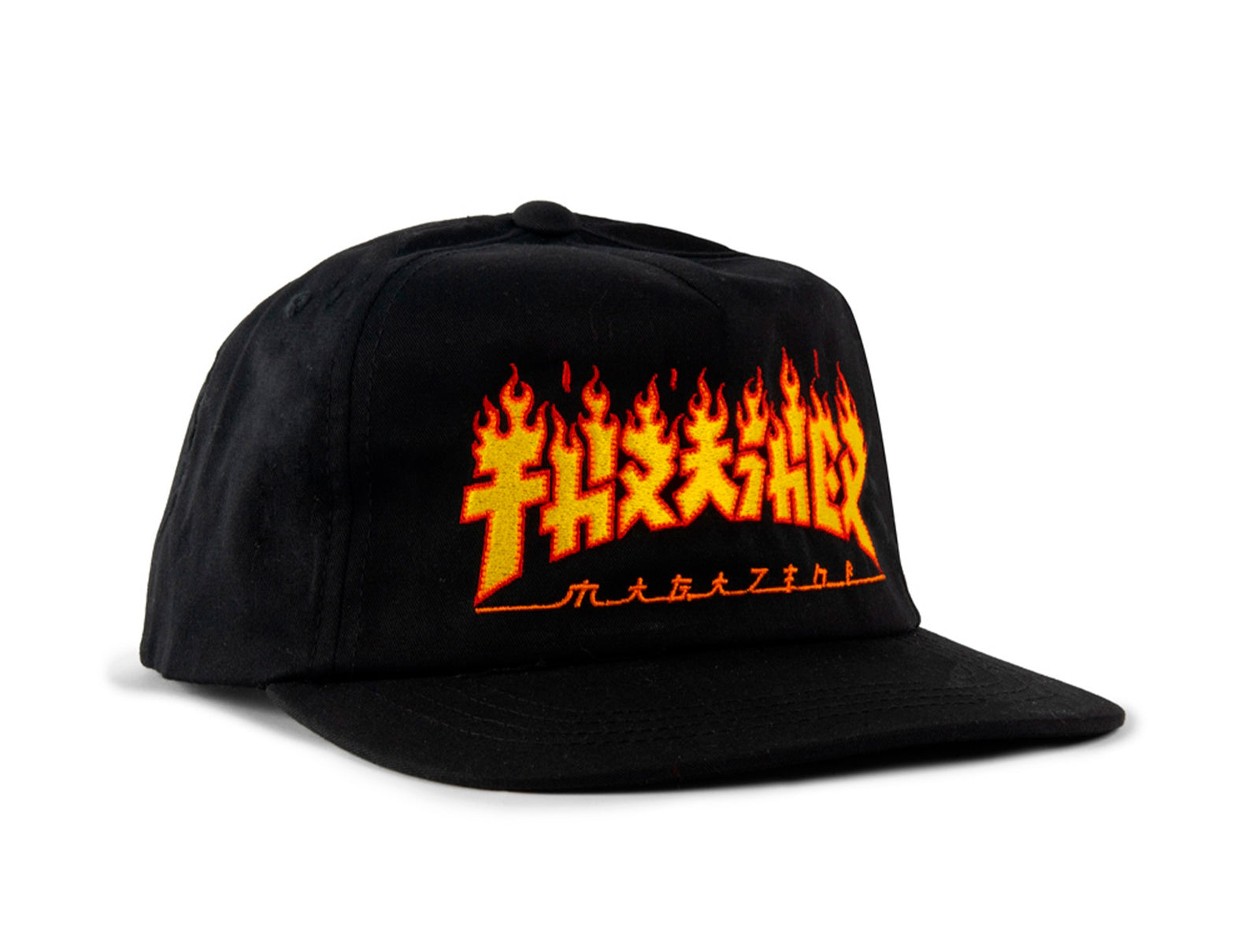 Jockey Thrasher Snapback Godzilla Flame Unisex Negro