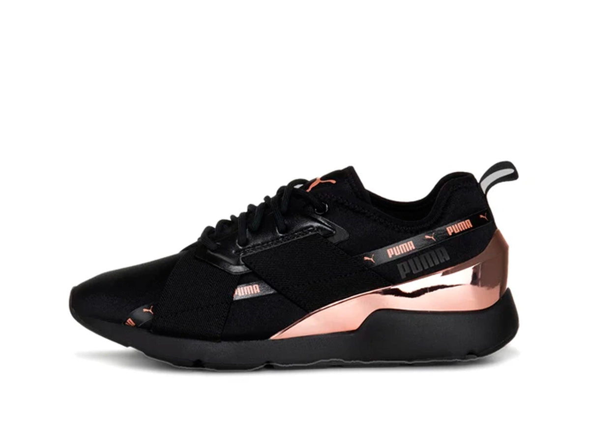 Zapatilla Puma Muse X-2 Metallic Wn'S Mujer Negro