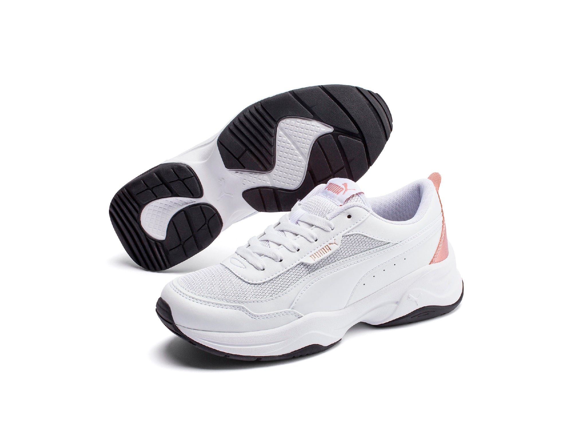Zapatilla Puma Cilia Mode Metallic Mujer Blanco Real Kicks