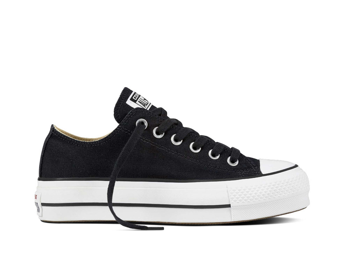 Zapatilla Converse Chuck Taylor Plataforma Mujer Negro