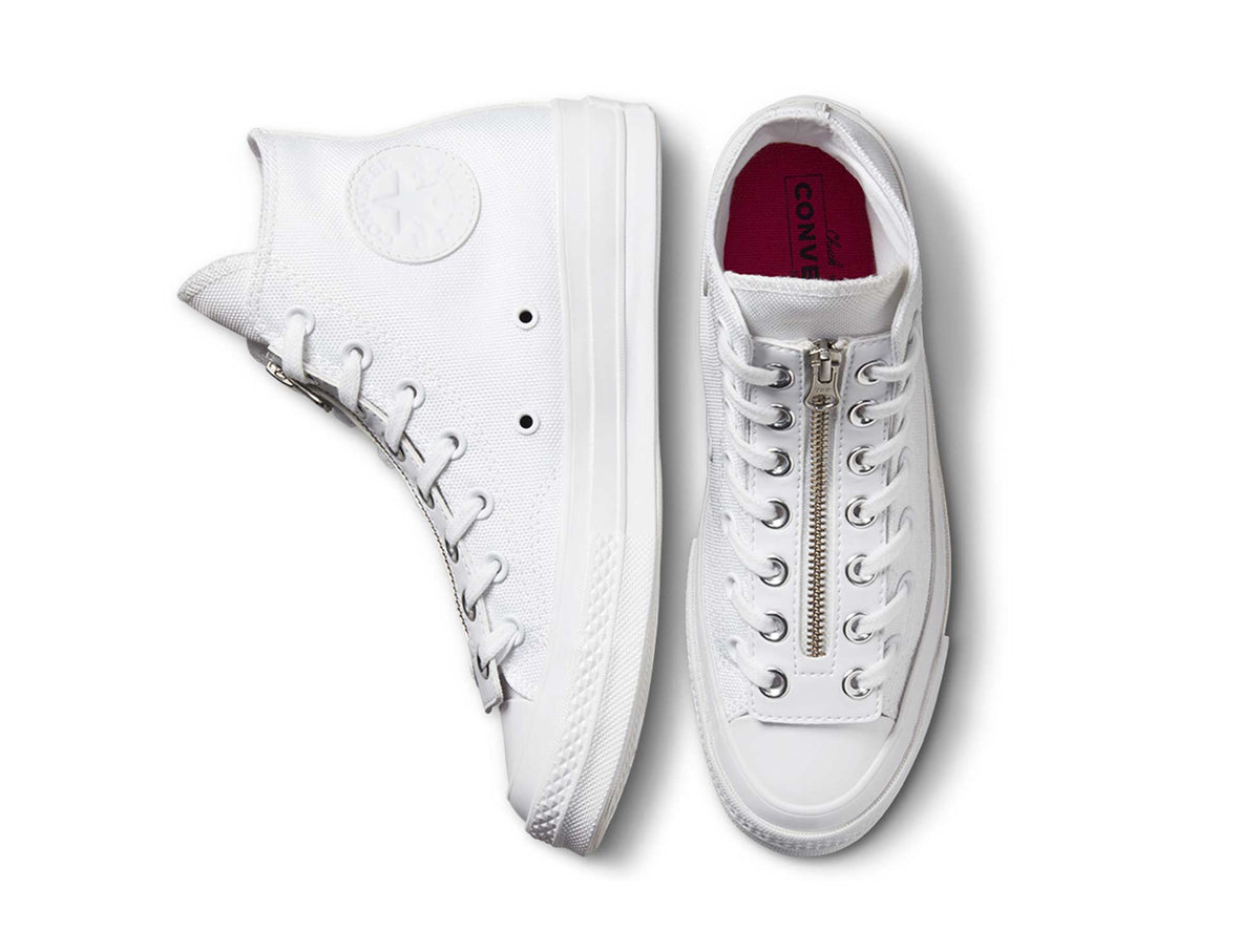 Zapatilla Converse Chuck 70 Zip Surface Fusion Mujer Blanco