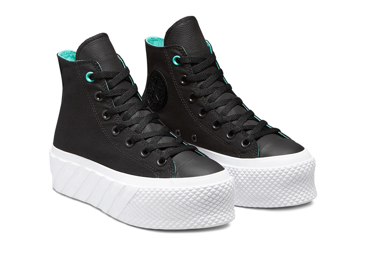 Zapatilla Converse Chuck Taylor Plataforma Surface Fusion Mujer Negro