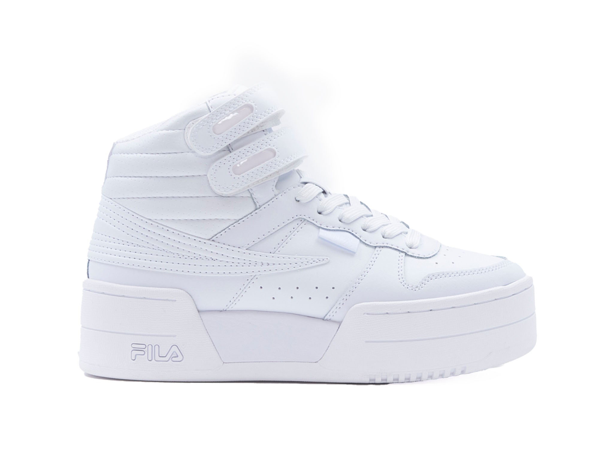 Plataforma Zapatillas Fila Blancas Zapatillas Altas Zapatilla Fila
