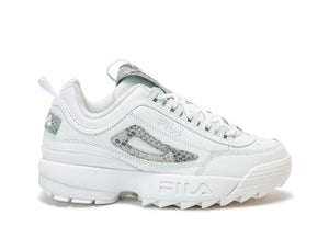 Zapatilla Fila Disruptor Ii Snake Mujer Blanco