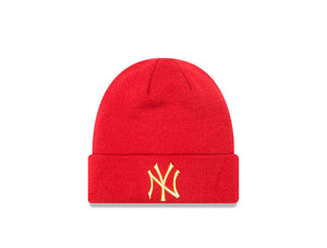 Beanie New Era Mlb New York Yankees Unisex Rojo