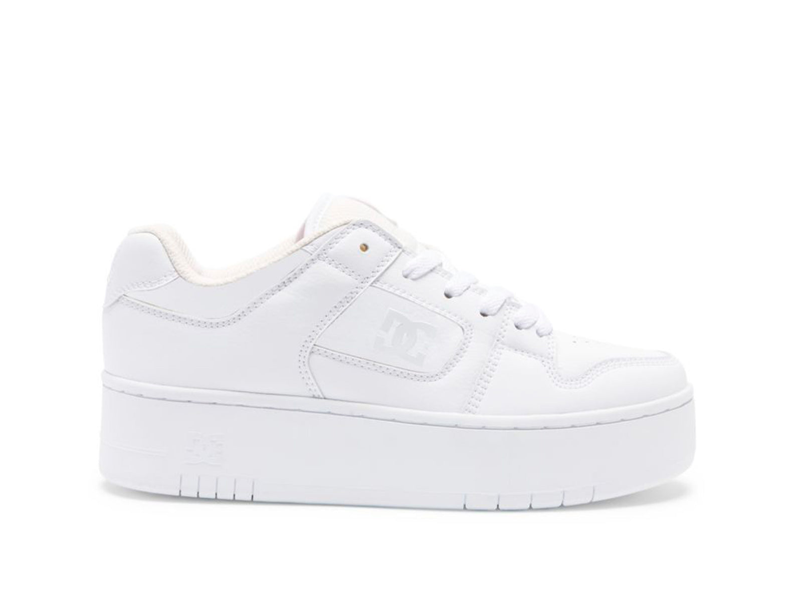 Zapatilla Dc Manteca 4 Plataforma Mujer Mono Blanco