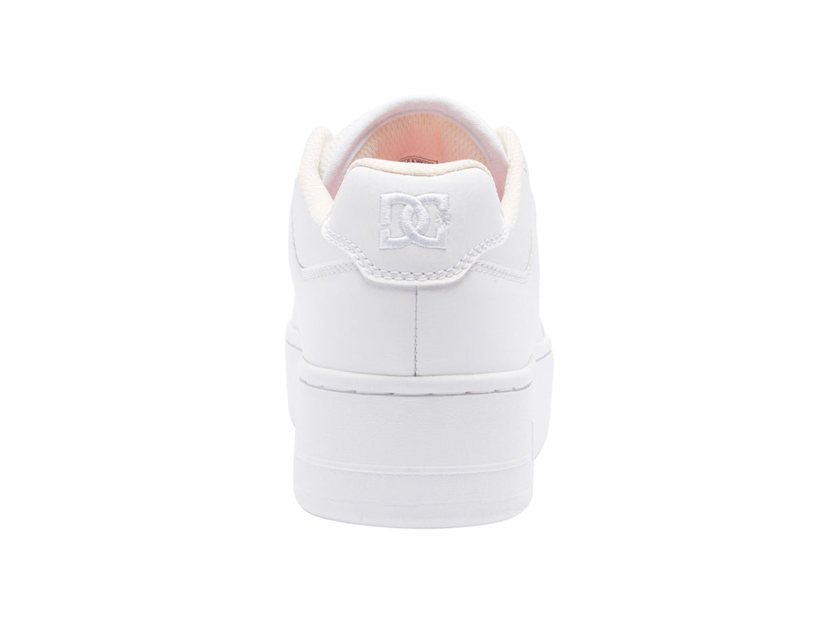 Zapatilla Dc Manteca 4 Plataforma Mujer Mono Blanco