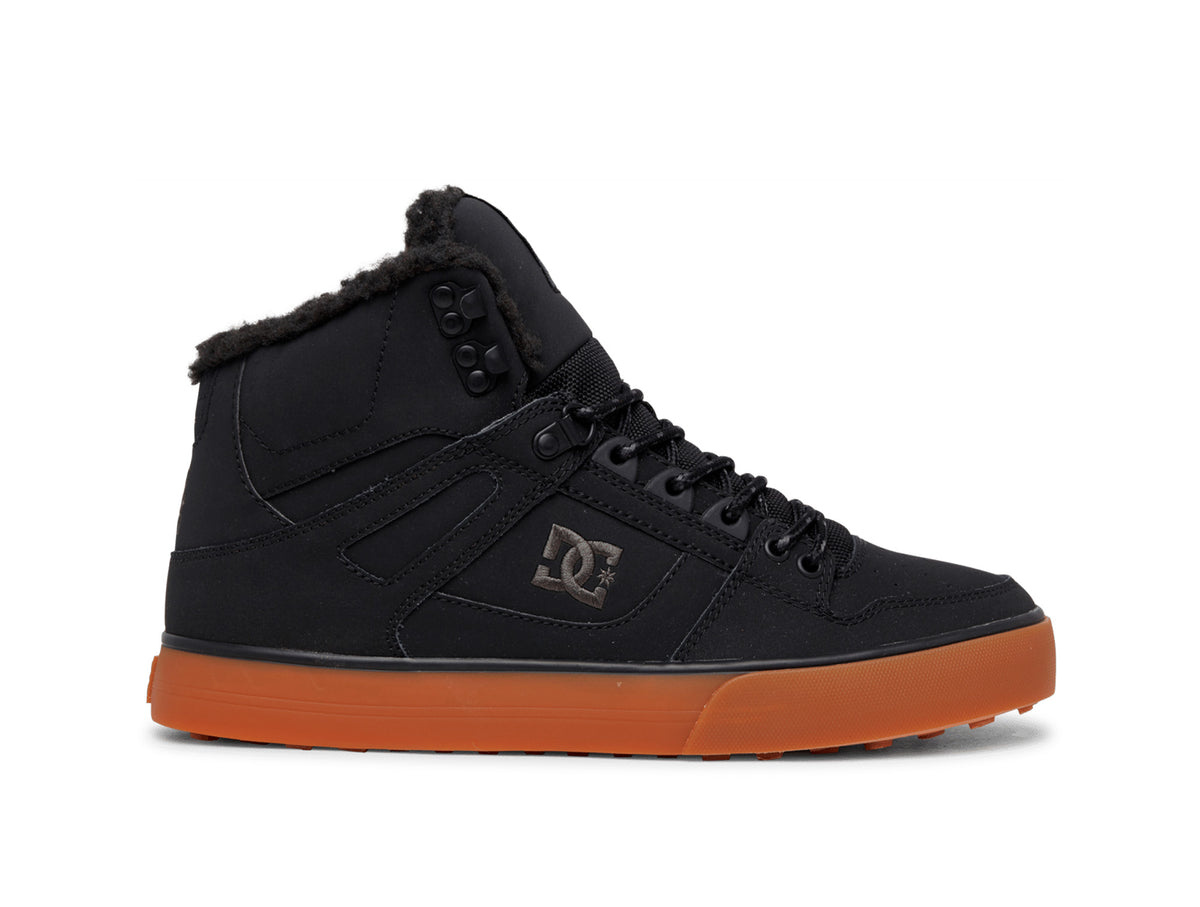 Zapatilla DC Pure Ht Wc Wnt Cuero Hombre Negro