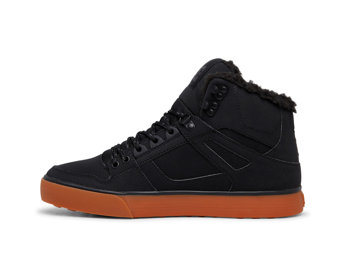 Zapatilla DC Pure Ht Wc Wnt Cuero Hombre Negro
