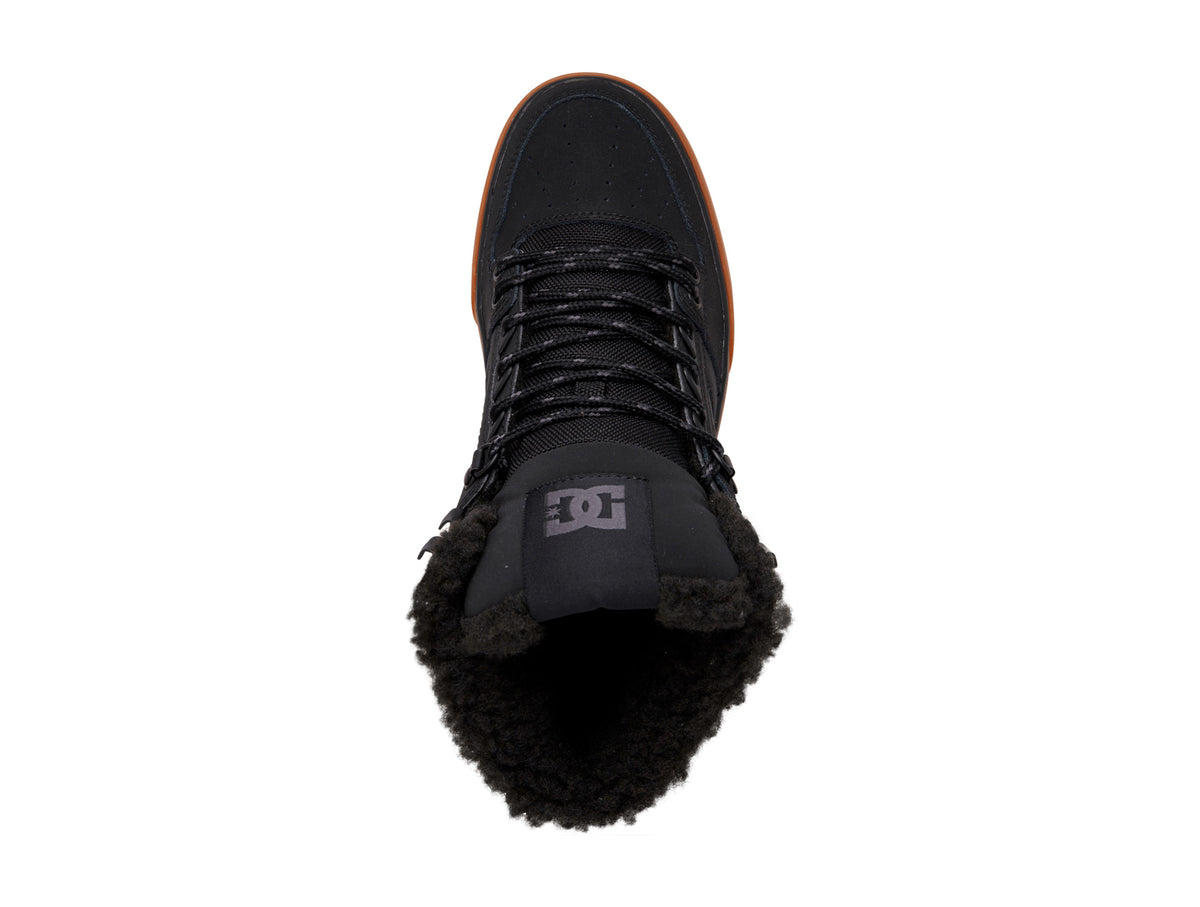 Zapatilla DC Pure Ht Wc Wnt Cuero Hombre Negro