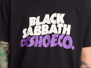 Polera DC Black Sabbath Hombre Negro
