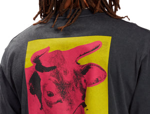 Polera DC Cow Andy Warhol Hombre Negro