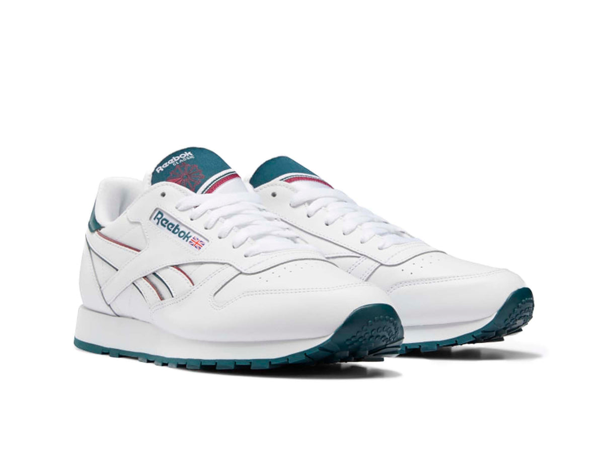 Zapatilla Reebok Cl Leather Hombre Blanco
