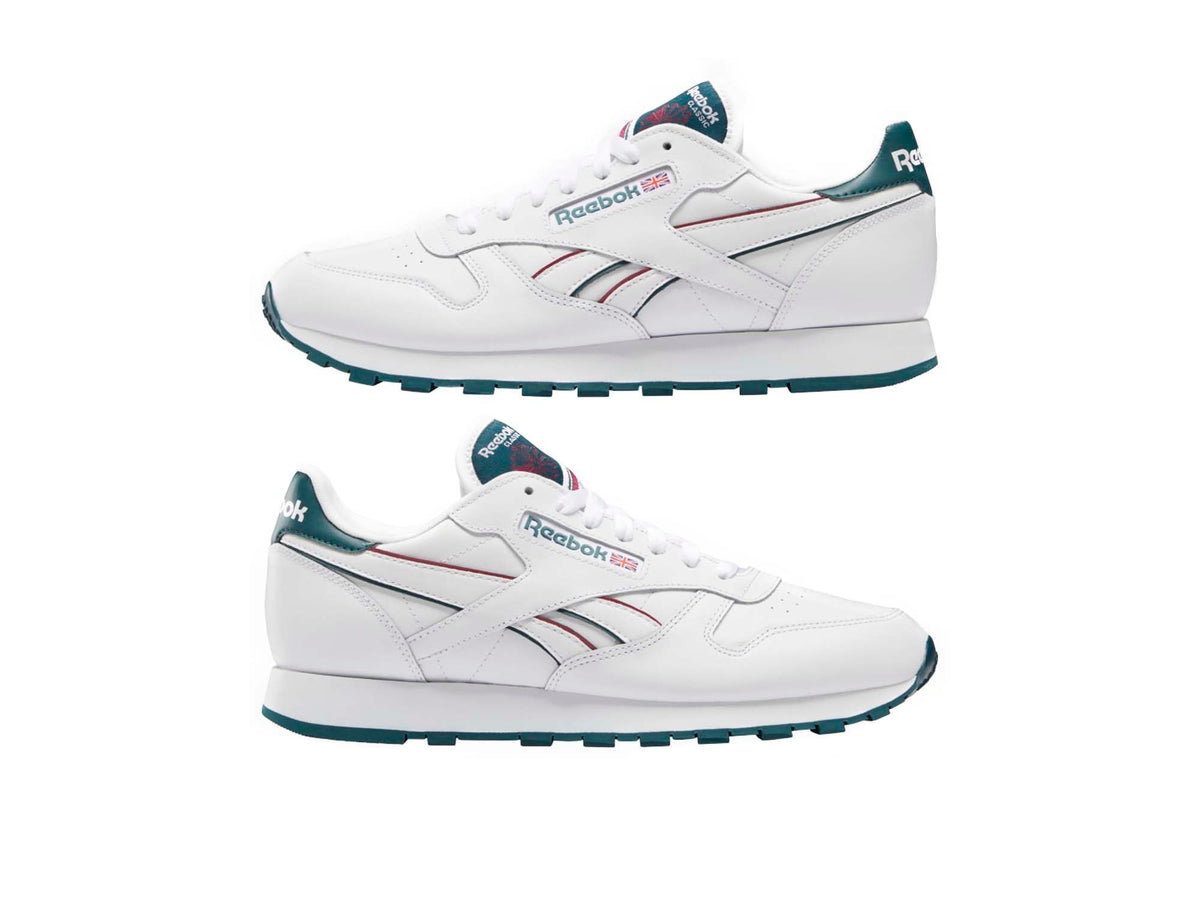 Zapatilla Reebok Cl Leather Hombre Blanco