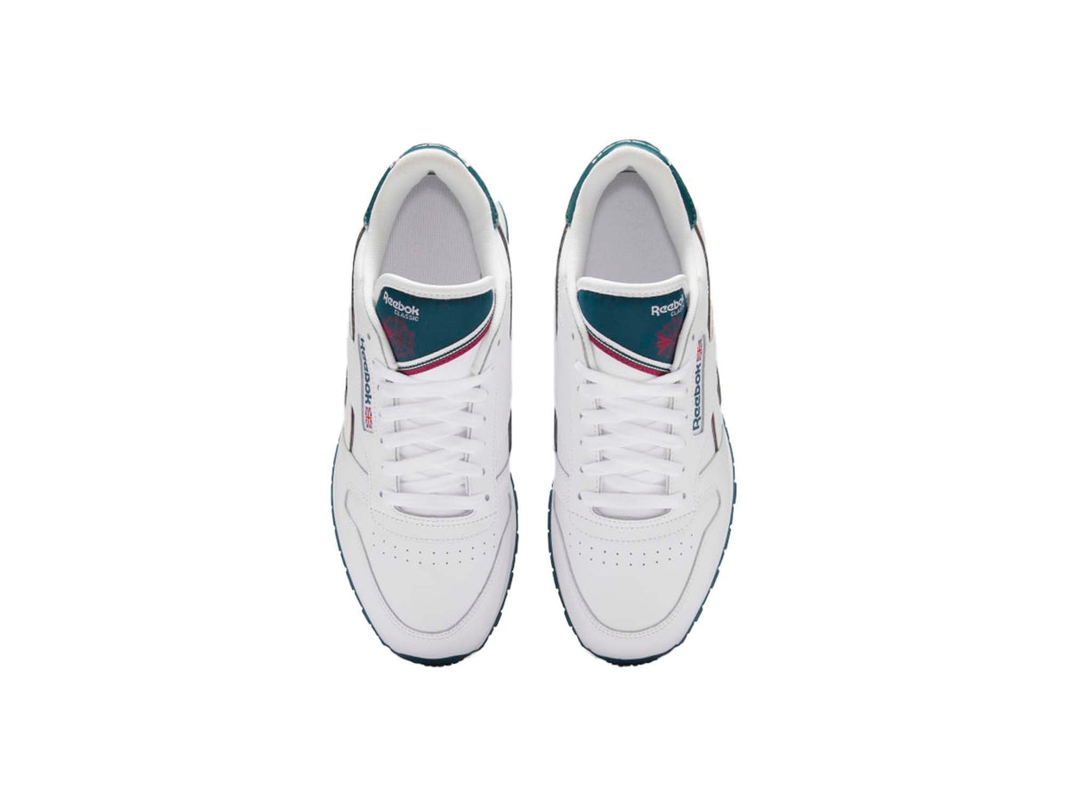 Zapatilla Reebok Cl Leather Hombre Blanco