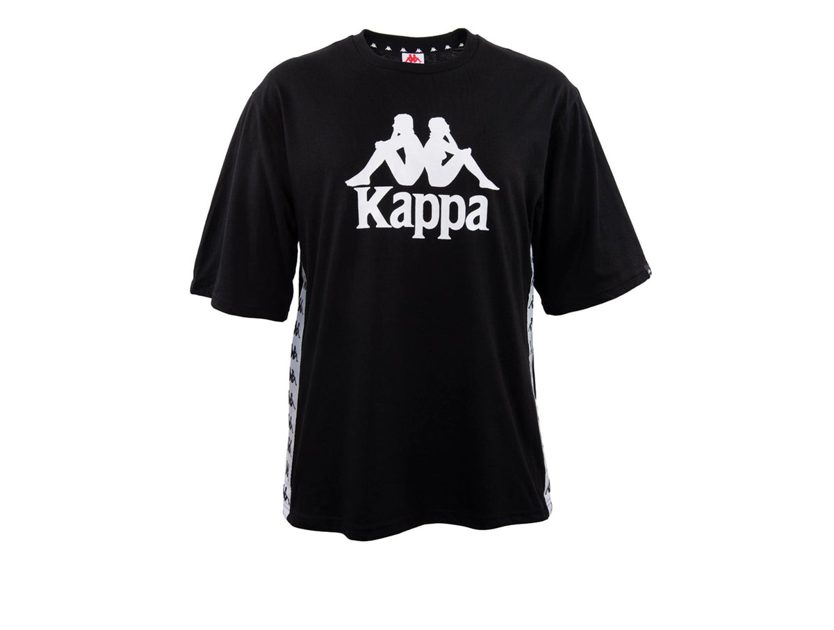 Polera Kappa Mc Hombre Negro