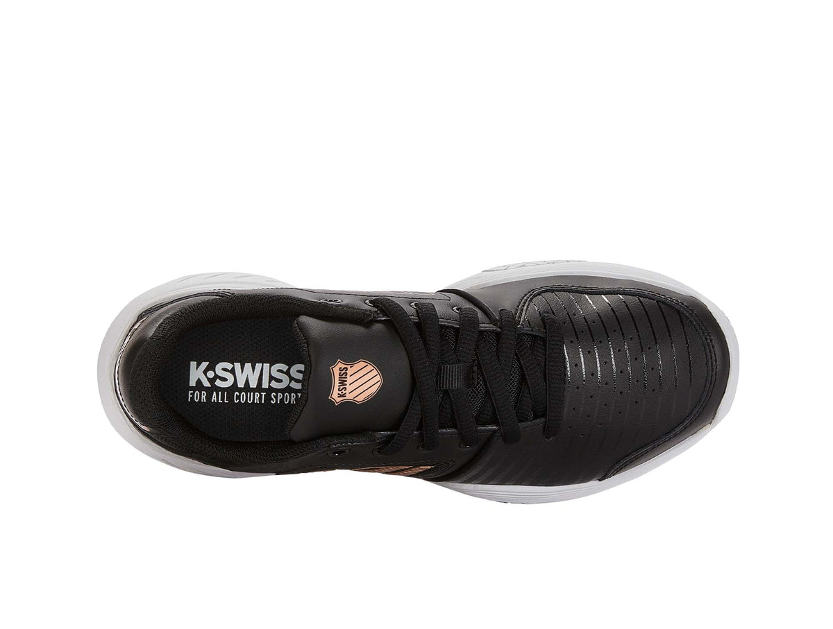 Zapatilla Kswiss Court Express Mujer Negro