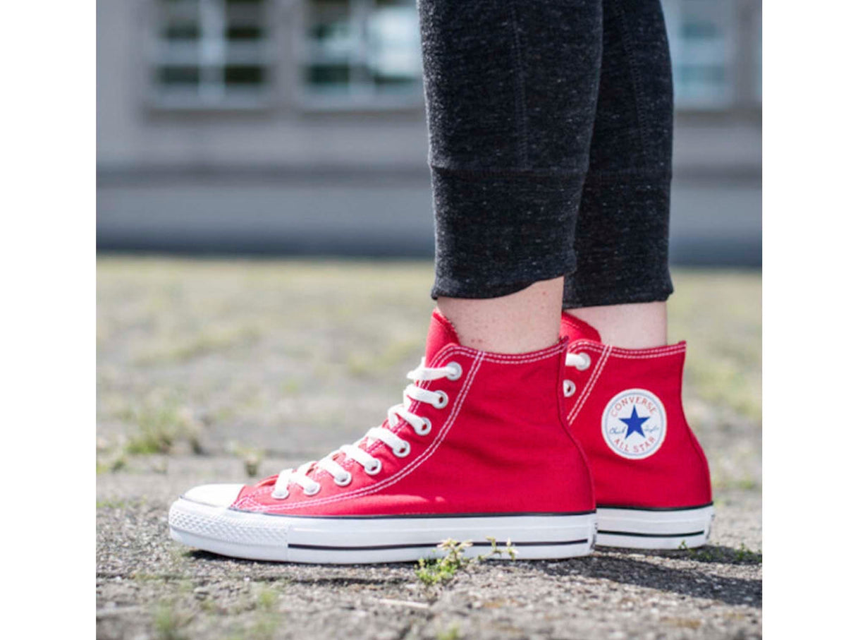 Zapatilla Converse Chuck Taylor Hi Hombre Rojo