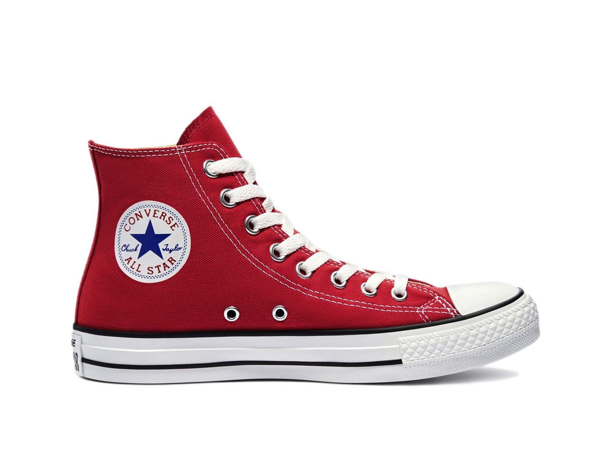 Zapatilla Converse Chuck Taylor Hi Mujer Rojo