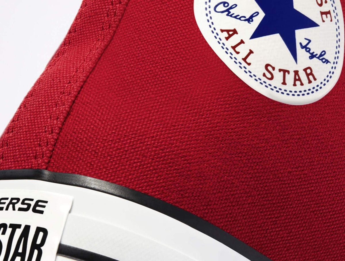 Zapatilla Converse Chuck Taylor Hi Mujer Rojo