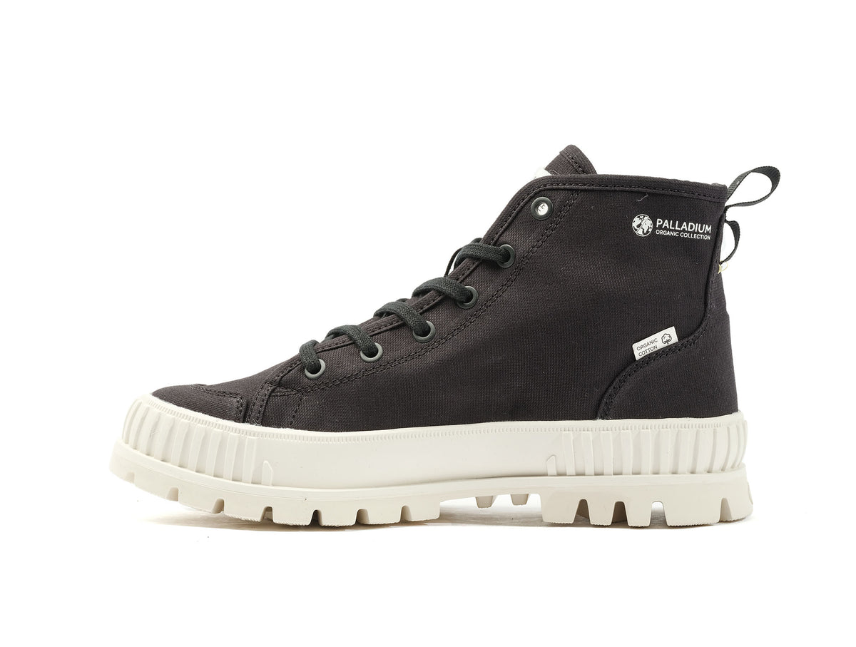 Palladium Pallashock Org 2 Baskets Mixtes Éco-Responsables - Confort Et Style Urbain En Coton Bio