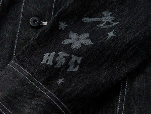 Jacket Vans Hfc Stranger Things Hombre Negro