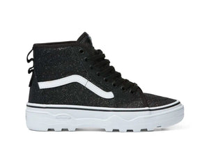 Zapatilla Vans Sentry Sk8-Hi Wc (Glitter) Mujer Negro