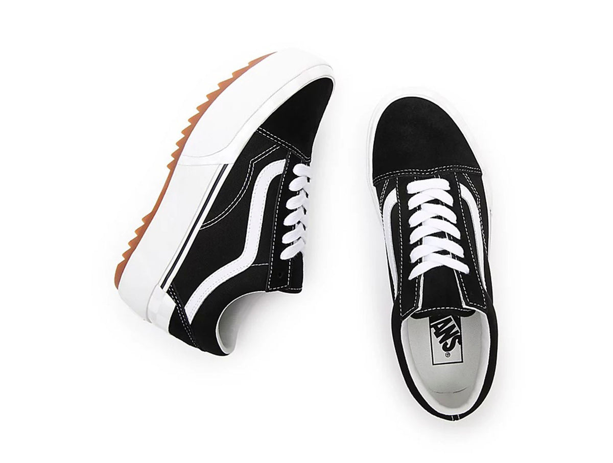 Zapatillas Vans Old Skool Stacked Mujer Negro