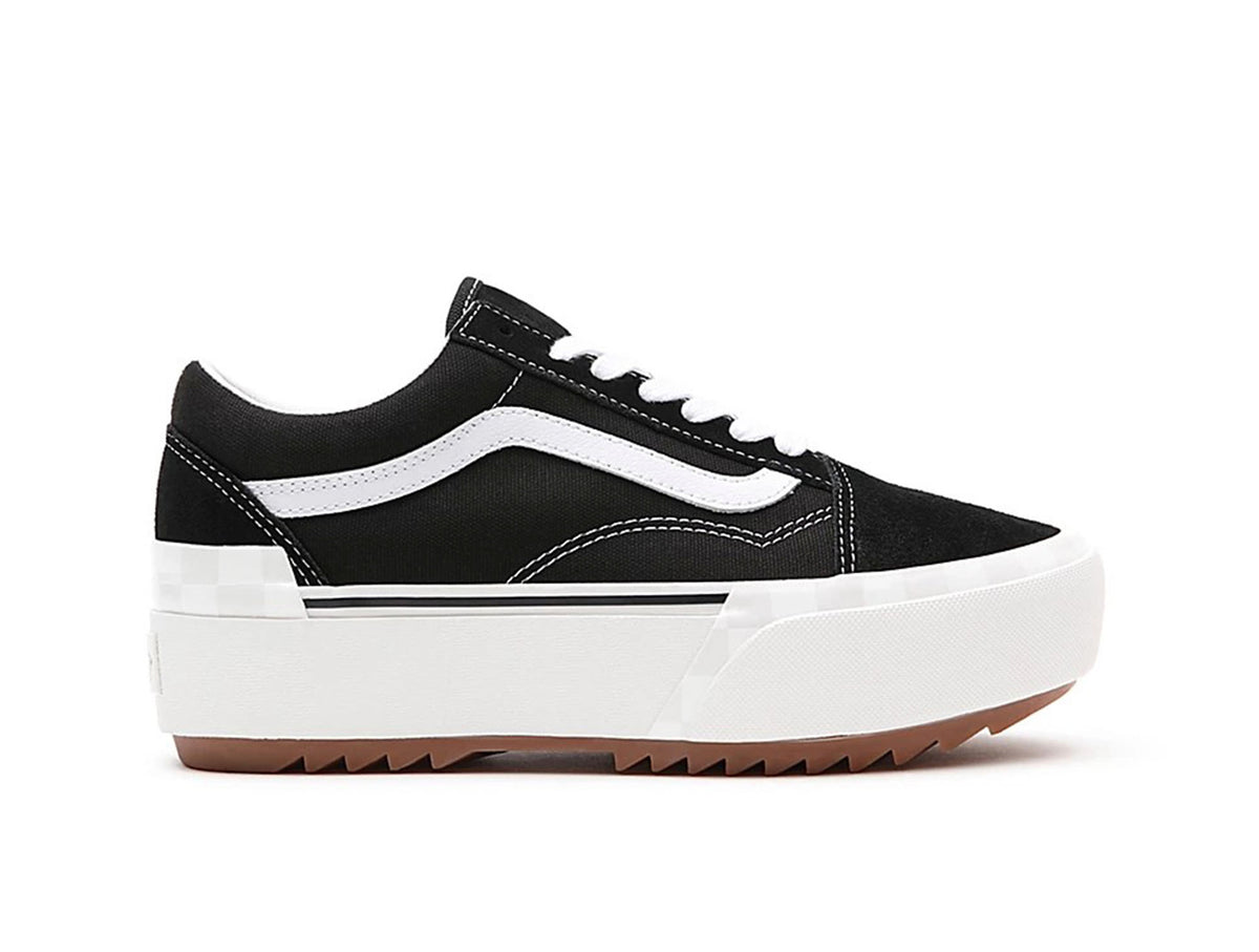 Zapatillas Vans Old Skool Stacked Mujer Negro