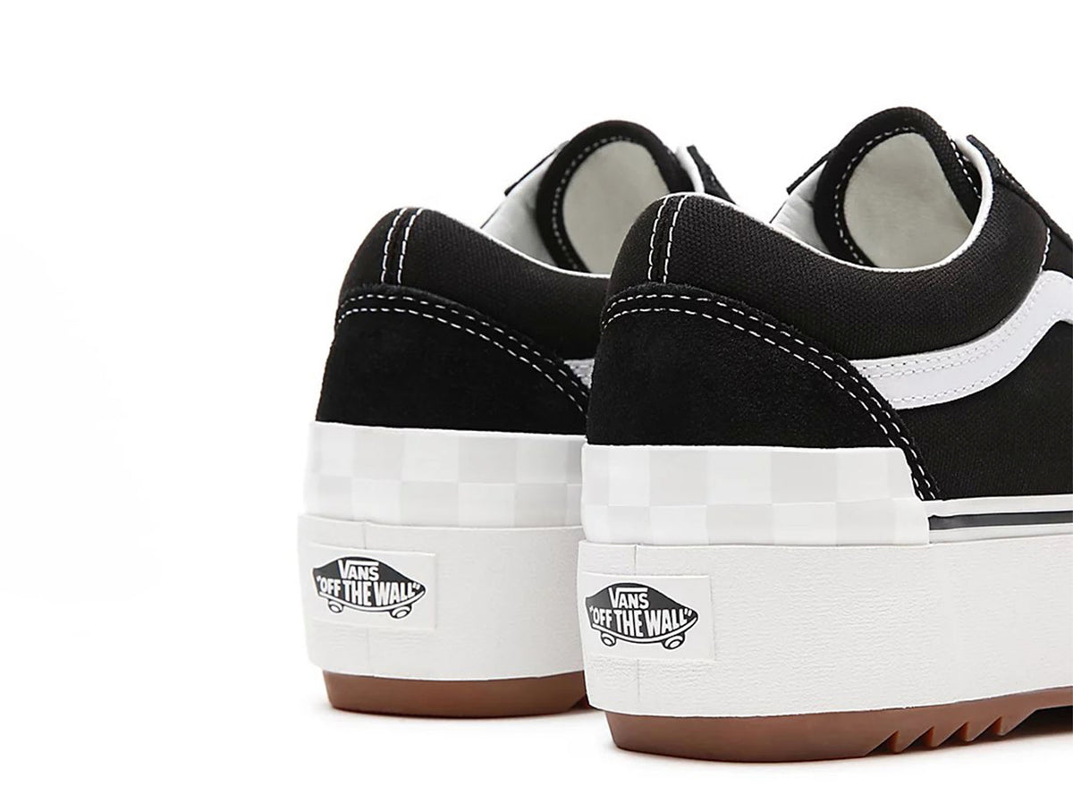 Zapatillas Vans Old Skool Stacked Mujer Negro