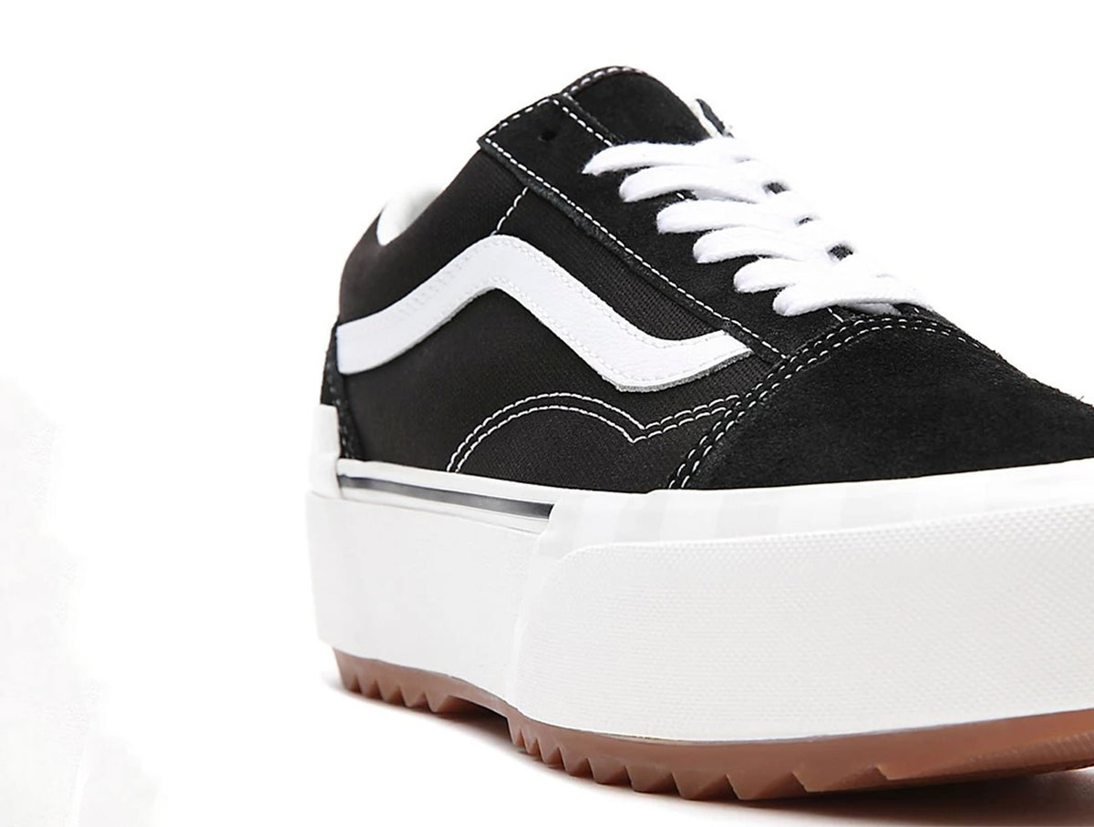Zapatillas Vans Old Skool Stacked Mujer Negro