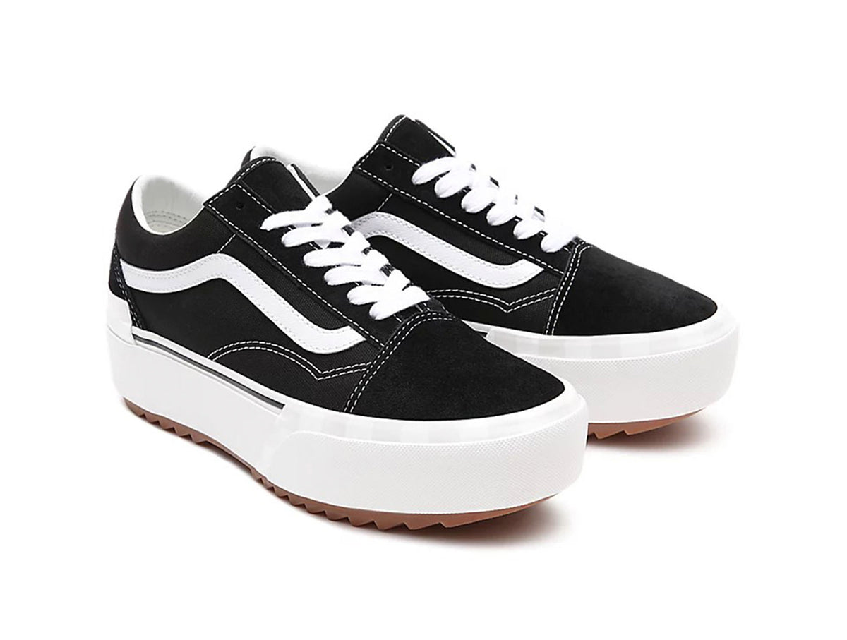 Zapatillas Vans Old Skool Stacked Mujer Negro