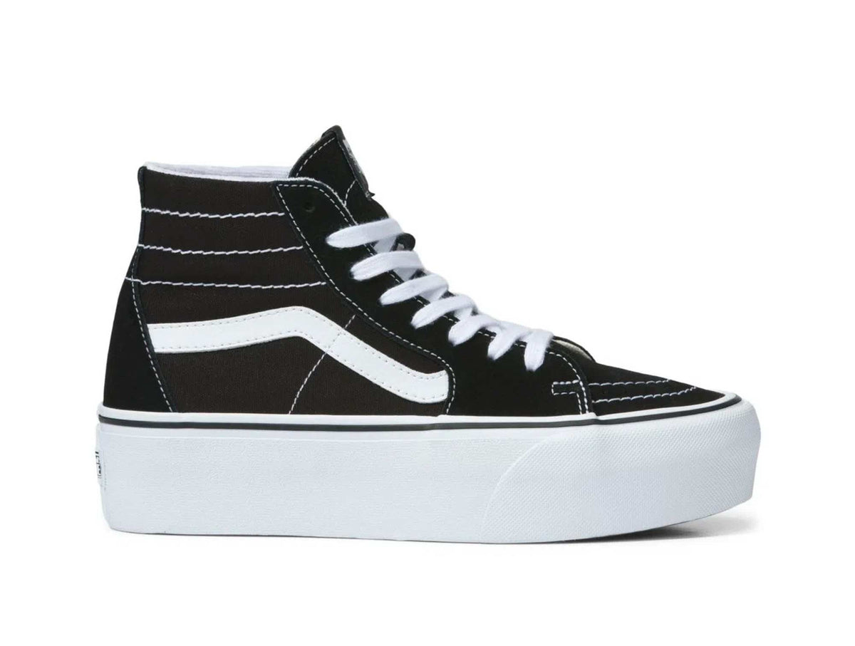 Zapatilla Vans Sk8-Hi Tapered Stackform Mujer Negro