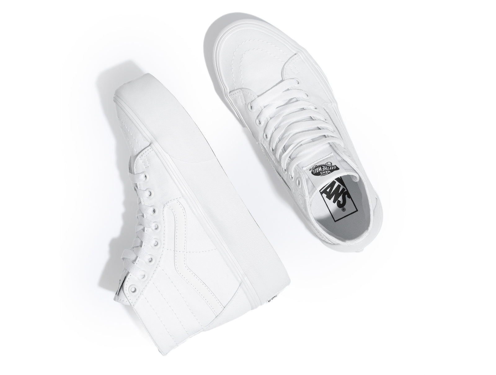 Zapatilla Vans Sk8-Hi Tapered Stackform Mujer Blanco