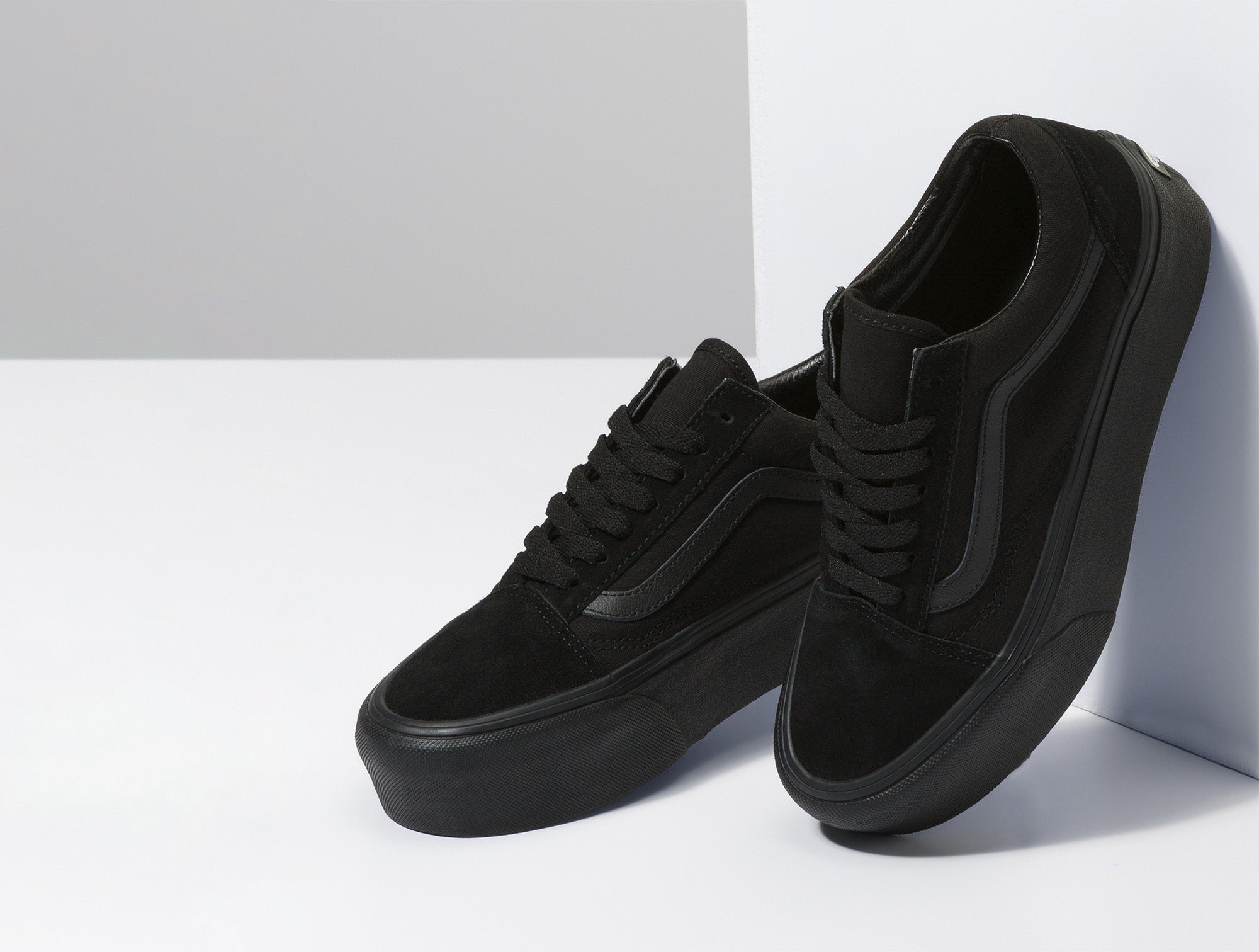 Vans Basicas Zapatilla Vans Old Skool Stackform Mujer Mono Negro - Real Kicks