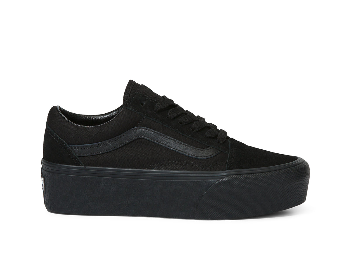 Zapatilla Vans Old Skool Stackform Mujer Mono Negro