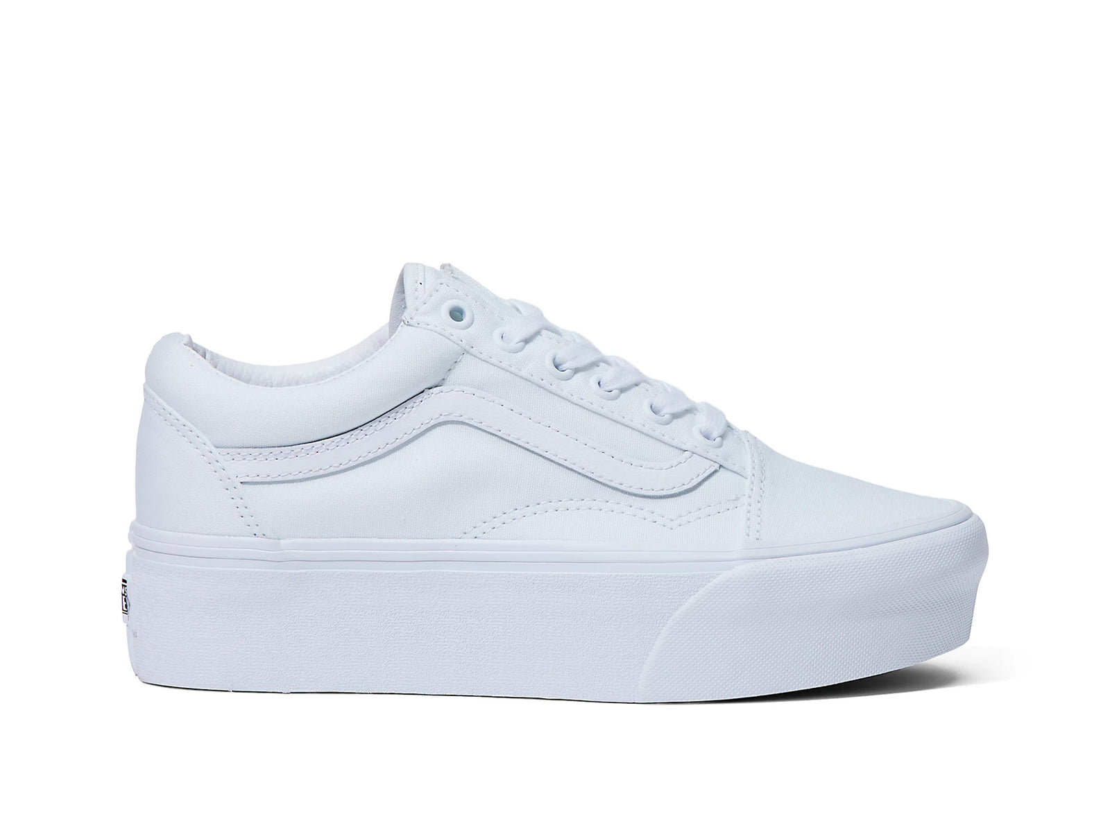 Zapatilla Vans Old Skool Stackform Mujer Mono Blanco